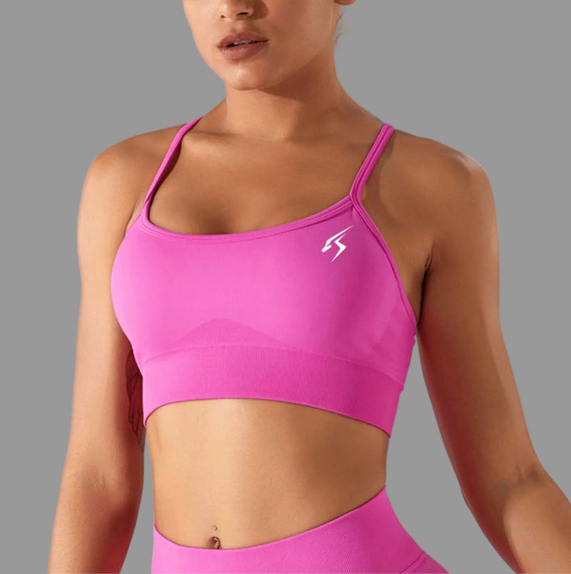 Top deportivo SEAMLESS ORIX VD - Rosa