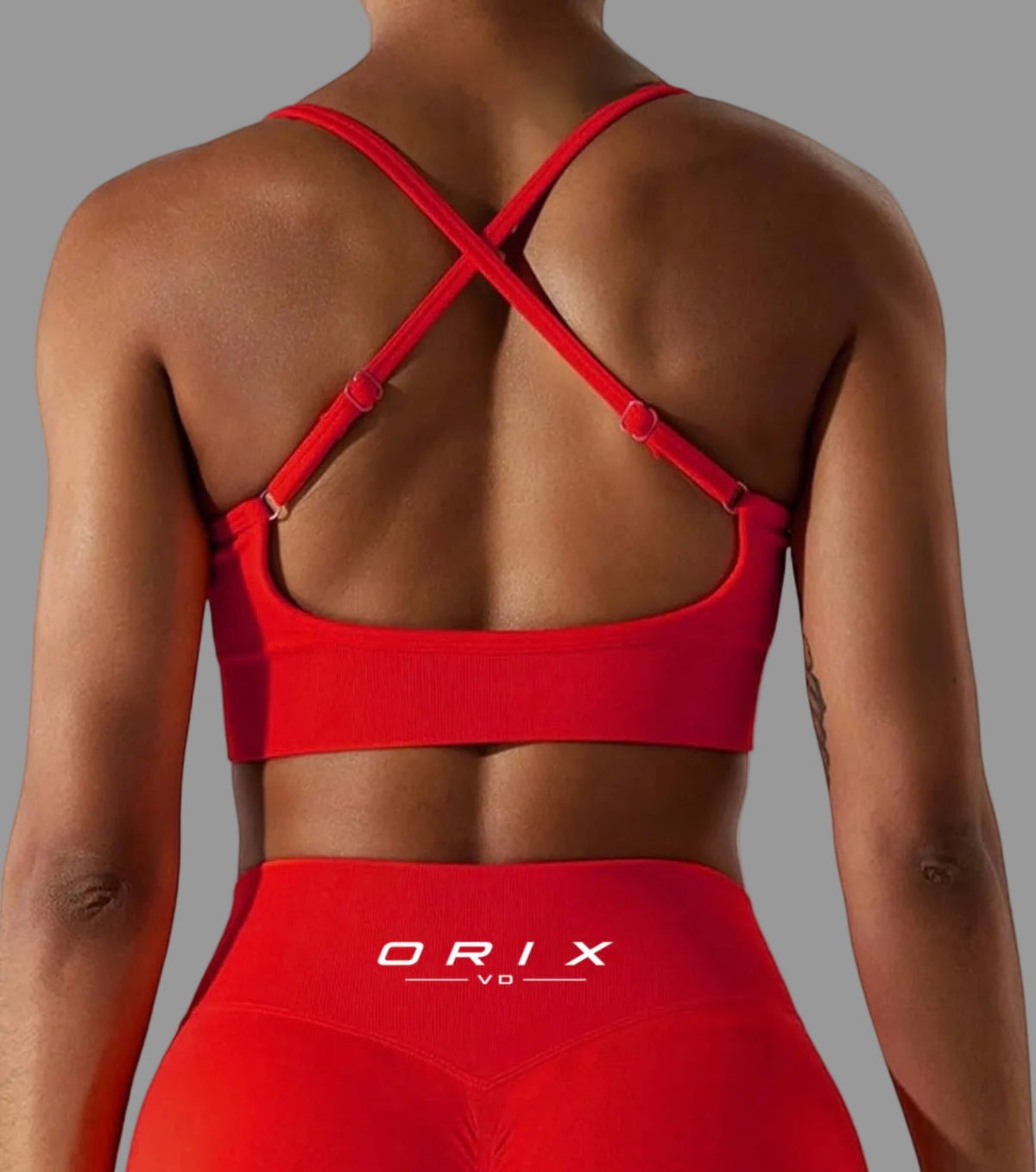 Top deportivo SEAMLESS ORIX VD – Rojo