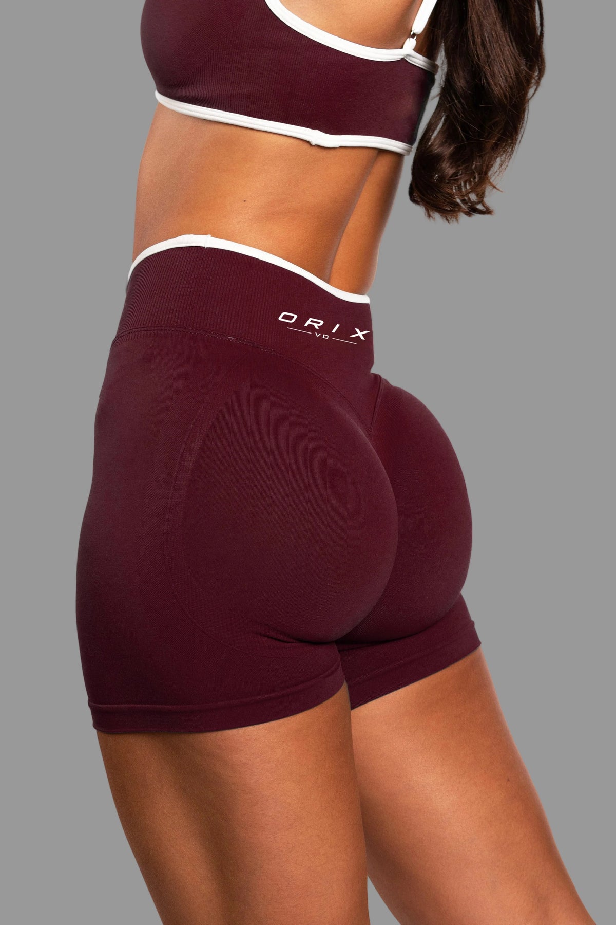 Short deportivo SEAMLESS ORIX VD – Burdeos