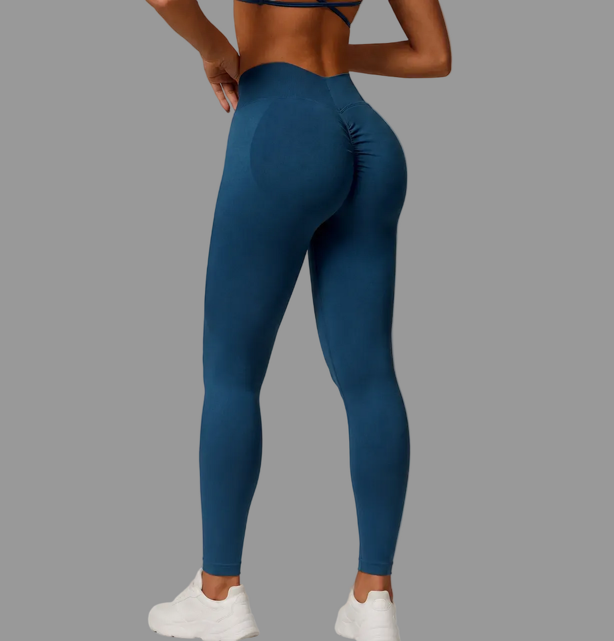 Leggings deportivos SEAMLESS ORIX VD – Azul petróleo