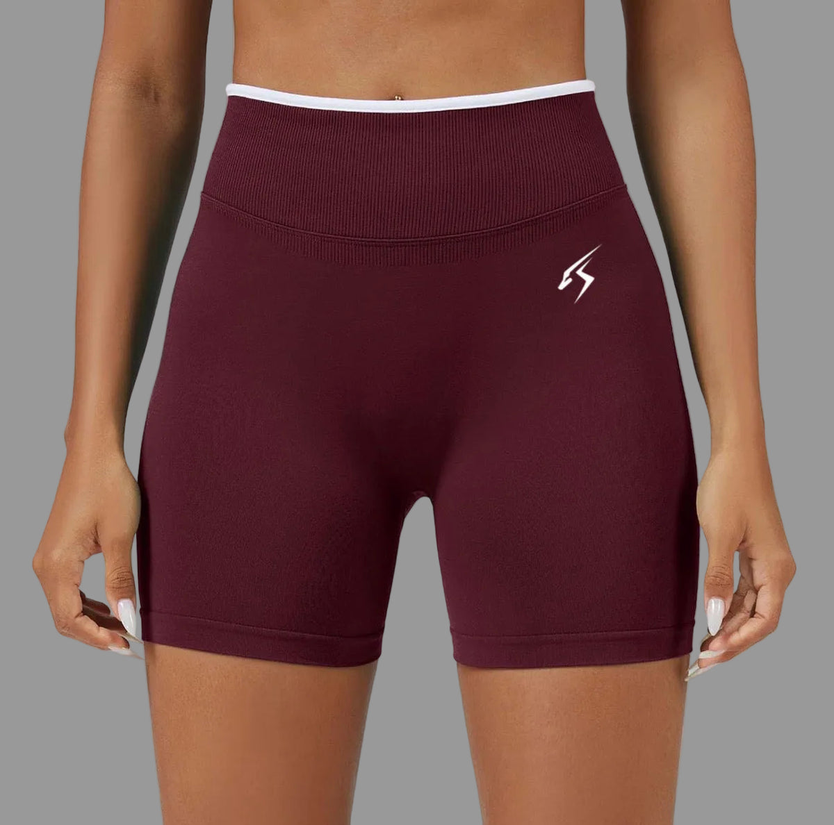 Short deportivo SEAMLESS ORIX VD – Burdeos