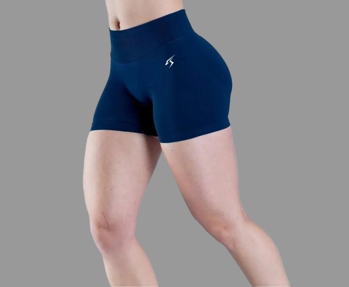 Short deportivo SEAMLESS ORIX VD – Azul marino